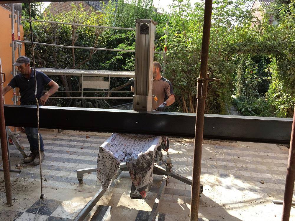 K2M Construction Ouverture mur porteur